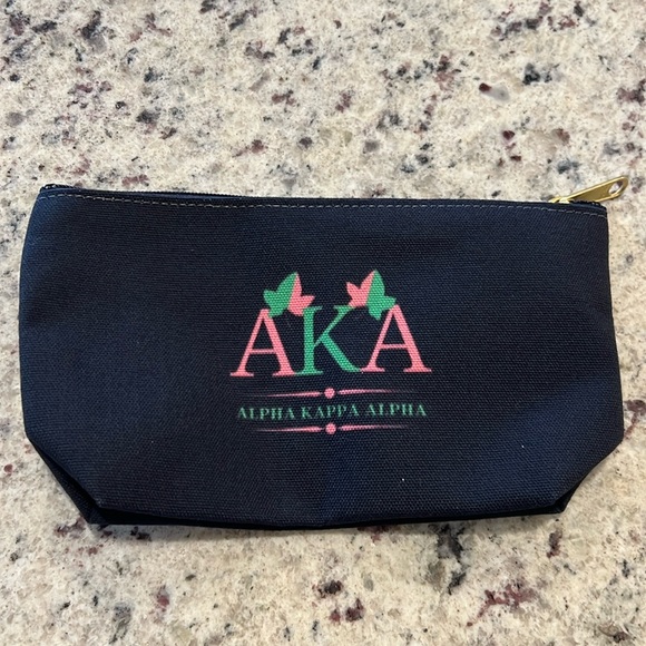 alpha kappa alpha Handbags - AKA pouch new never used